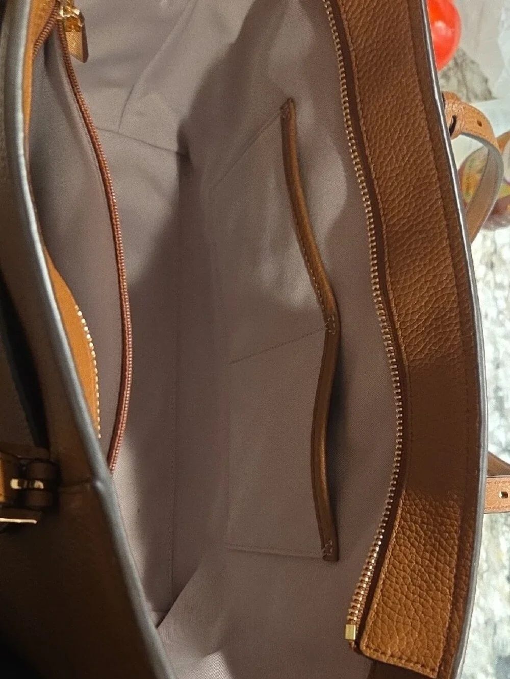 Michael Kors spacious pebbled