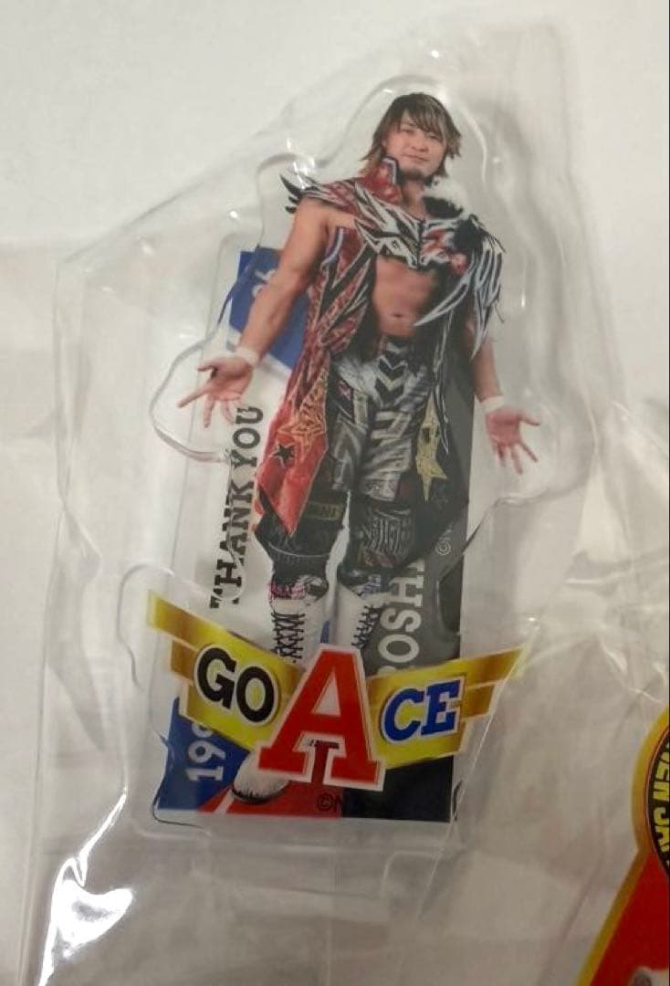 New Japan Pro-Wrestling Hiroshi Tanahashi Retirement Countdown Lottery Acrylic Stand 5 Items
