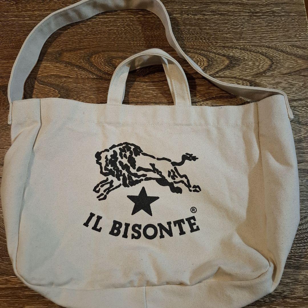 IL BISONTE Canvas Tote Bag