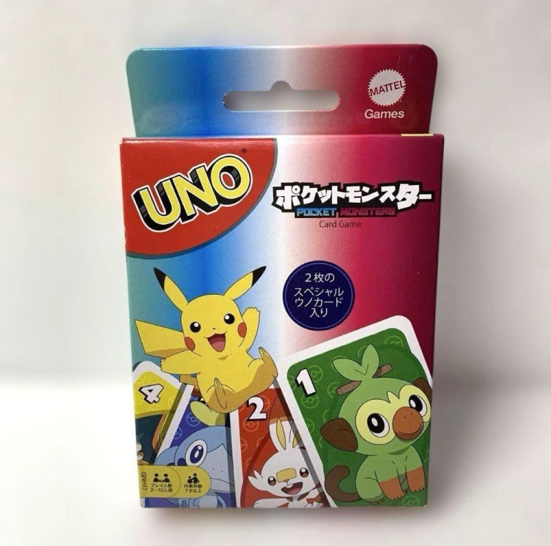 New, unused UNO Pokémon