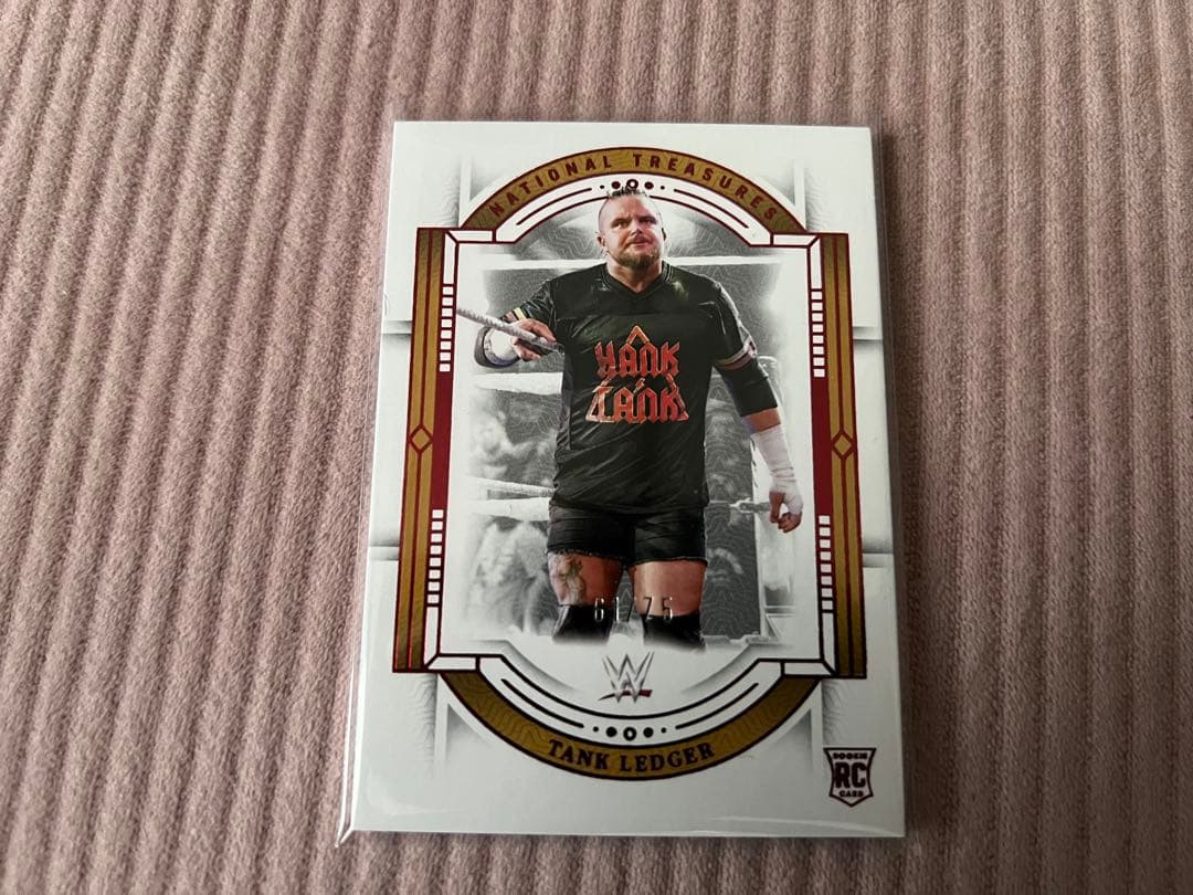 WWE Tank Ledger National Treasures 61/75