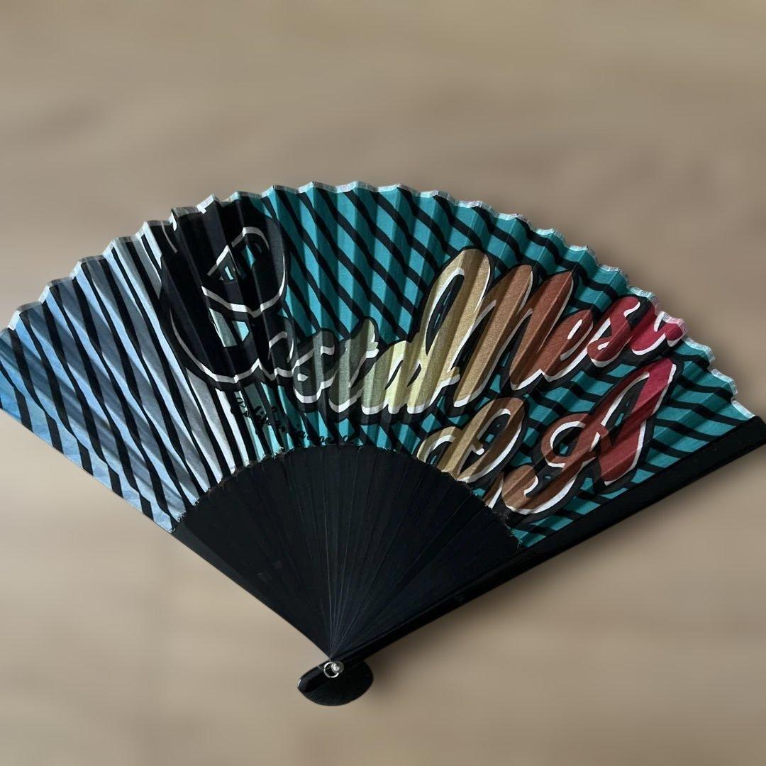 Logo Design Folding Fan
